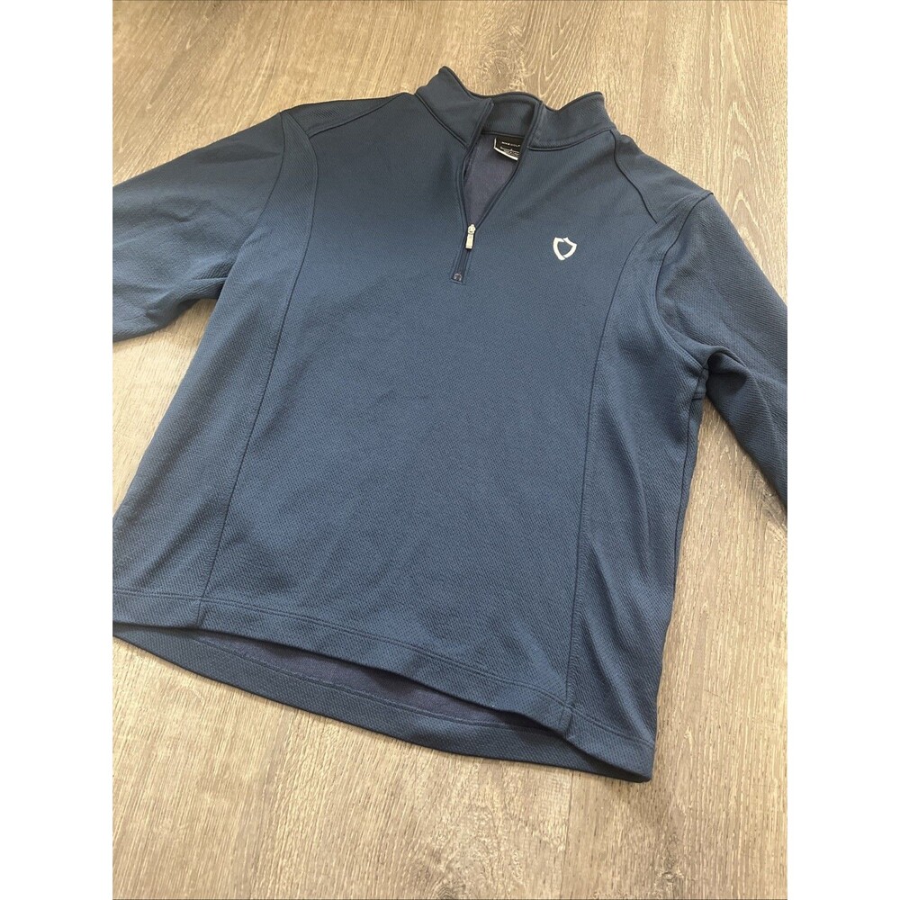 Nike Golf  1/4 Zip Blue Long Sleeve Pullover Jacket Men's Sz S